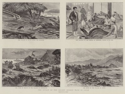 The Effect of the Recent Seismic Wave in Japan by Georges Ferdinand Bigot